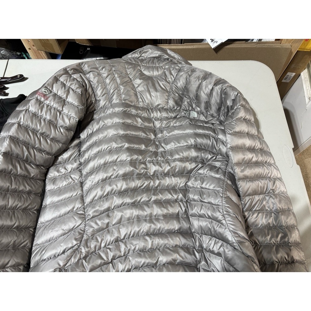 The North Face Summit Series Women's 800 Fill Down‎ Puffer Jacket Gray Size XL - Picture 3 of 8